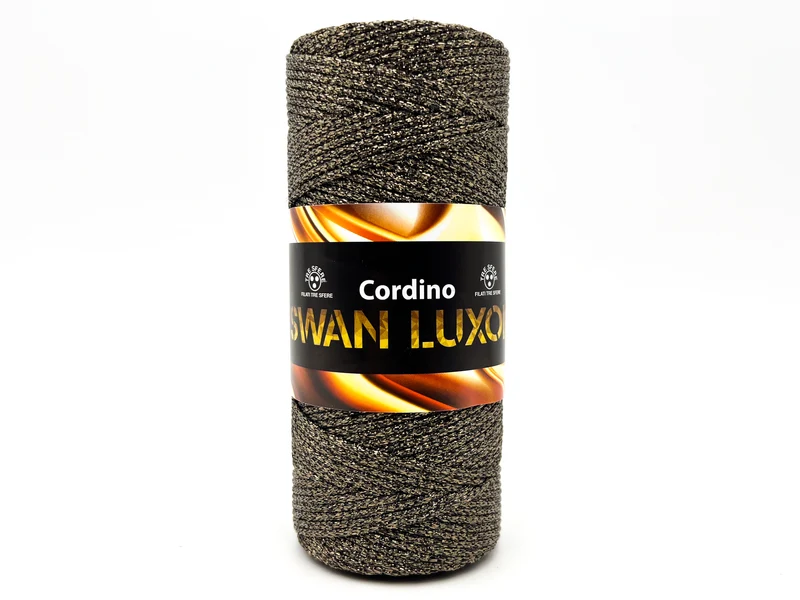 Cordino swan luxor | cf 100 gr | 100% poliestere | borse e uncinetto