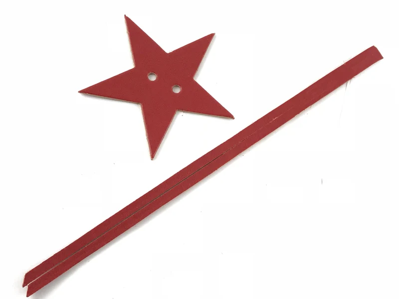 Kit borsa uncinetto mod. pendaglio stella | tre sfere