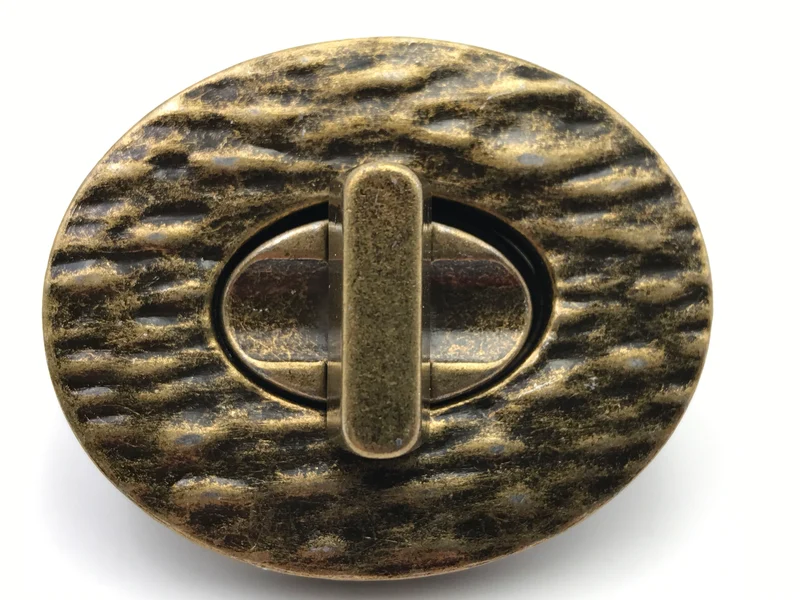 Chiusura in metallo per borse mod. l02 | Ø 4,5 cm | cf 1 pz
