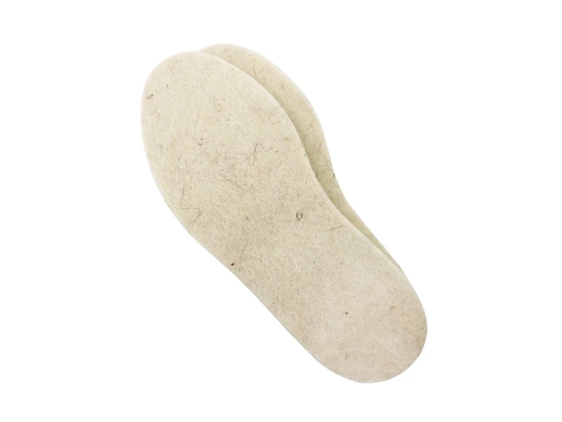 Solette in feltro extra spesse per scarpe | cf 1 paio | tre sfere