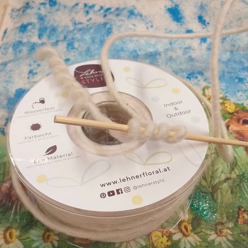 5 mm filo feltro animato modellabile, corda spago per scritte nomi