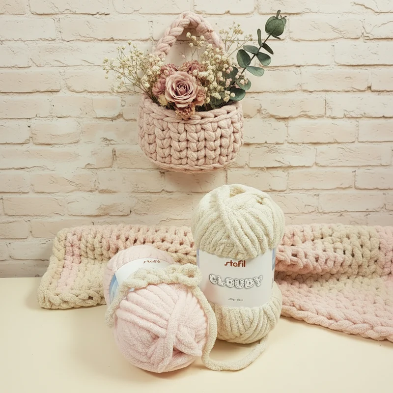 Filato amigurumi maxi giganti uncinetto Cloudy Stafil libretto peluche