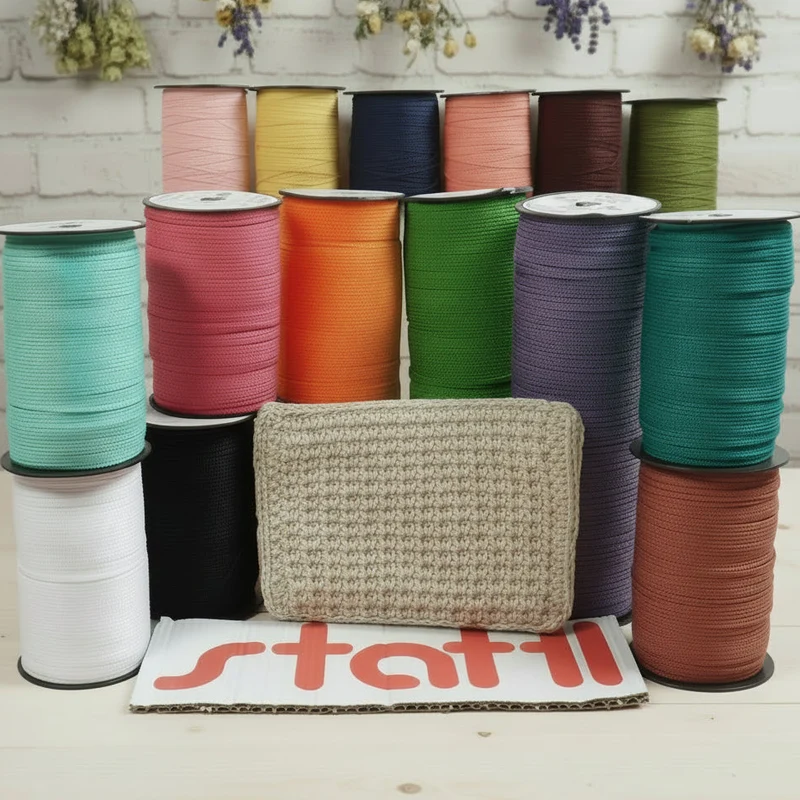 Cordino thai cord Stafil per borse uncinetto: 3 mm 400 g 200 m morbido