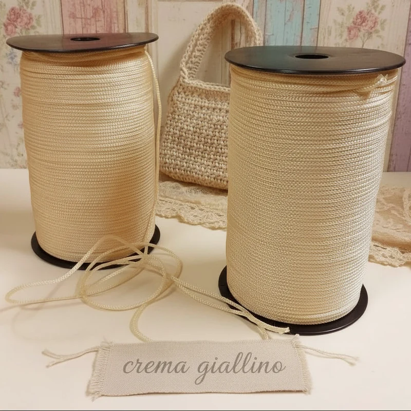 Cordino thai cord Stafil per borse uncinetto: 3 mm 400 g 200 m morbido