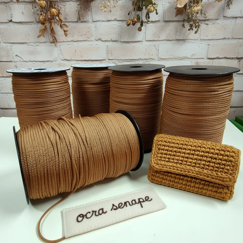 Cordino thai cord Stafil per borse uncinetto: 3 mm 400 g 200 m morbido