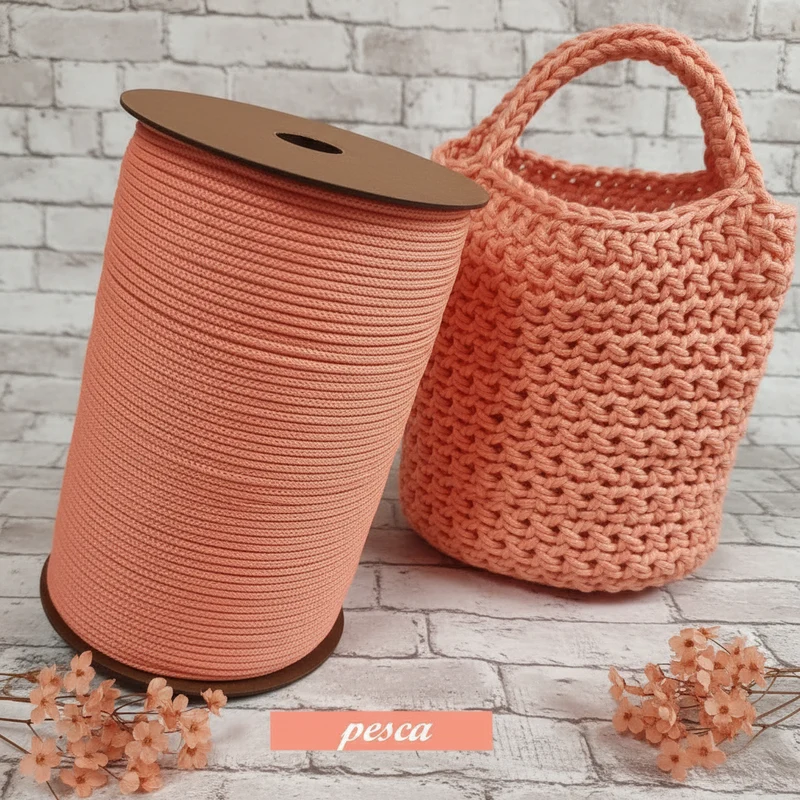 Cordino thai cord Stafil per borse uncinetto: 3 mm 400 g 200 m morbido