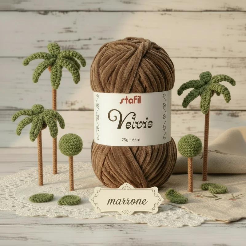 Ciniglia amigurumi Velvie filato uncinetto per pupazzi bambole animali