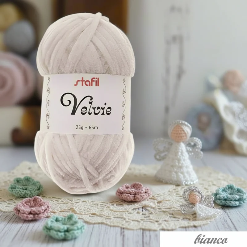 Ciniglia amigurumi Velvie filato uncinetto per pupazzi bambole animali