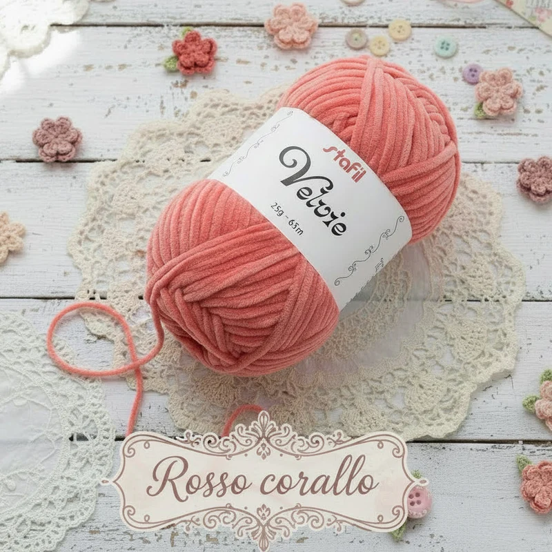 Ciniglia amigurumi Velvie filato uncinetto per pupazzi bambole animali