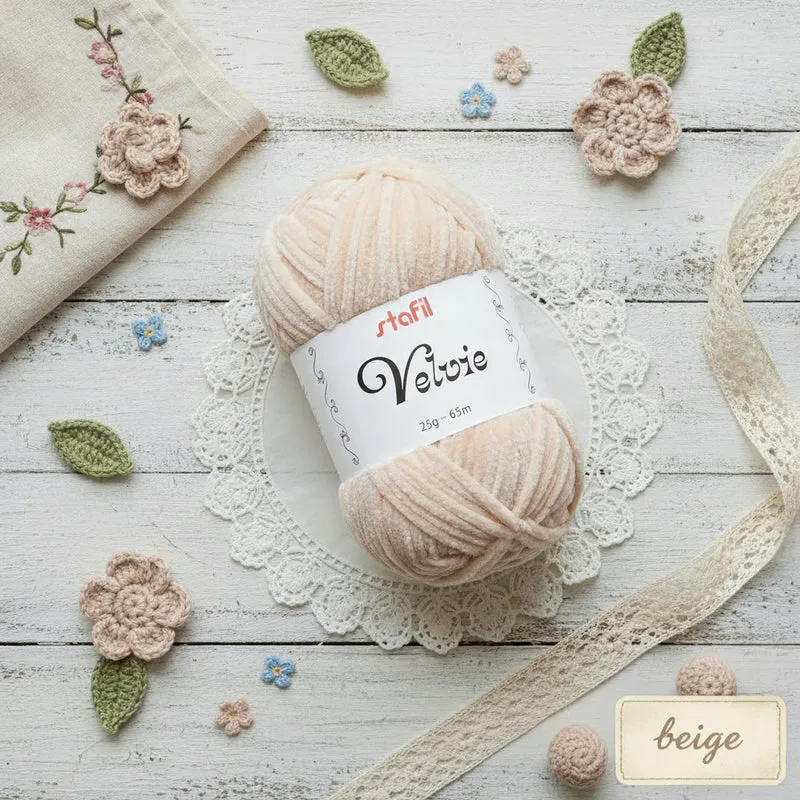 Ciniglia amigurumi Velvie filato uncinetto per pupazzi bambole animali