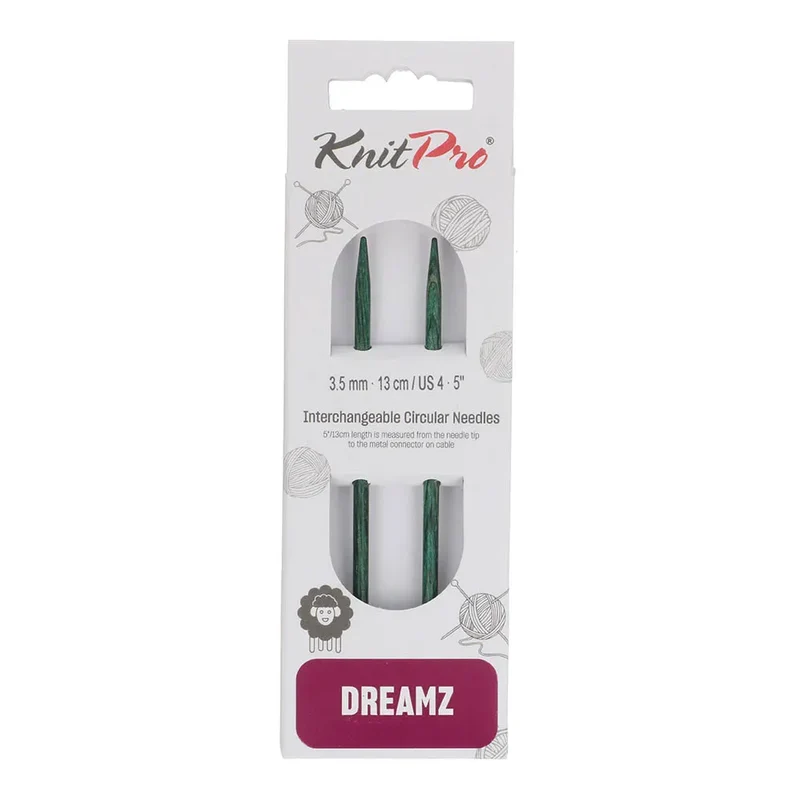 KnitPro Dreamz Aiguilles Jersey interchangeables 13 cm