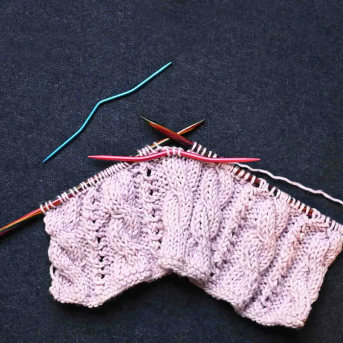 KnitPro aiguilles Alu Câbles 2pces-2.5-4.0mm