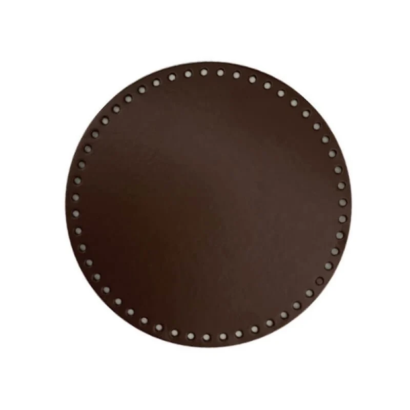 Fondo in Similpelle Rotondo, Diametro 18 cm, per Borse Hand Made, 3 Colori, marca Stafil
