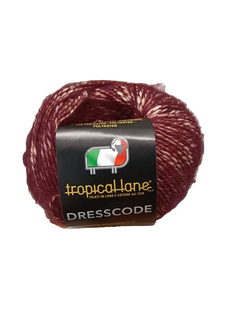 Dresscode Tropical Lane 50g | Lana, Mohair e Cotone Soffice e leggermente lame'