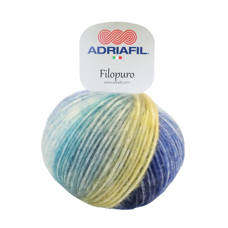 Adriafil Filopuro – Filato Soffice 50g in Cotone, Lana e Alpaca Merceria Flavia
