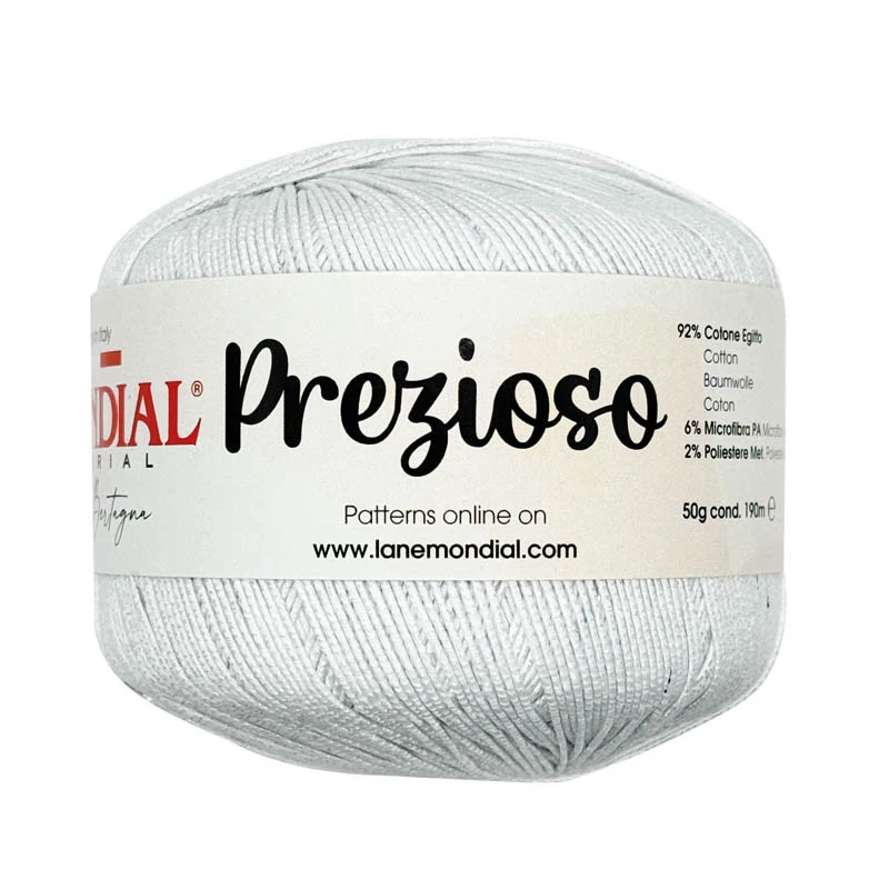 Prezioso Mondial Cotone Gomitolo da 50 grammi - 190 metri