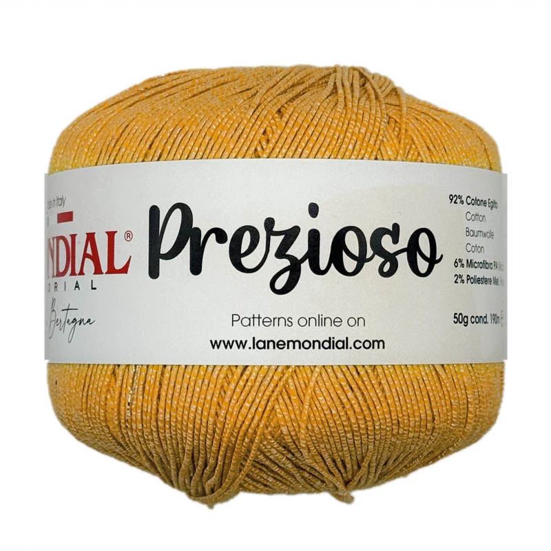 Prezioso Mondial Cotone Gomitolo da 50 grammi - 190 metri