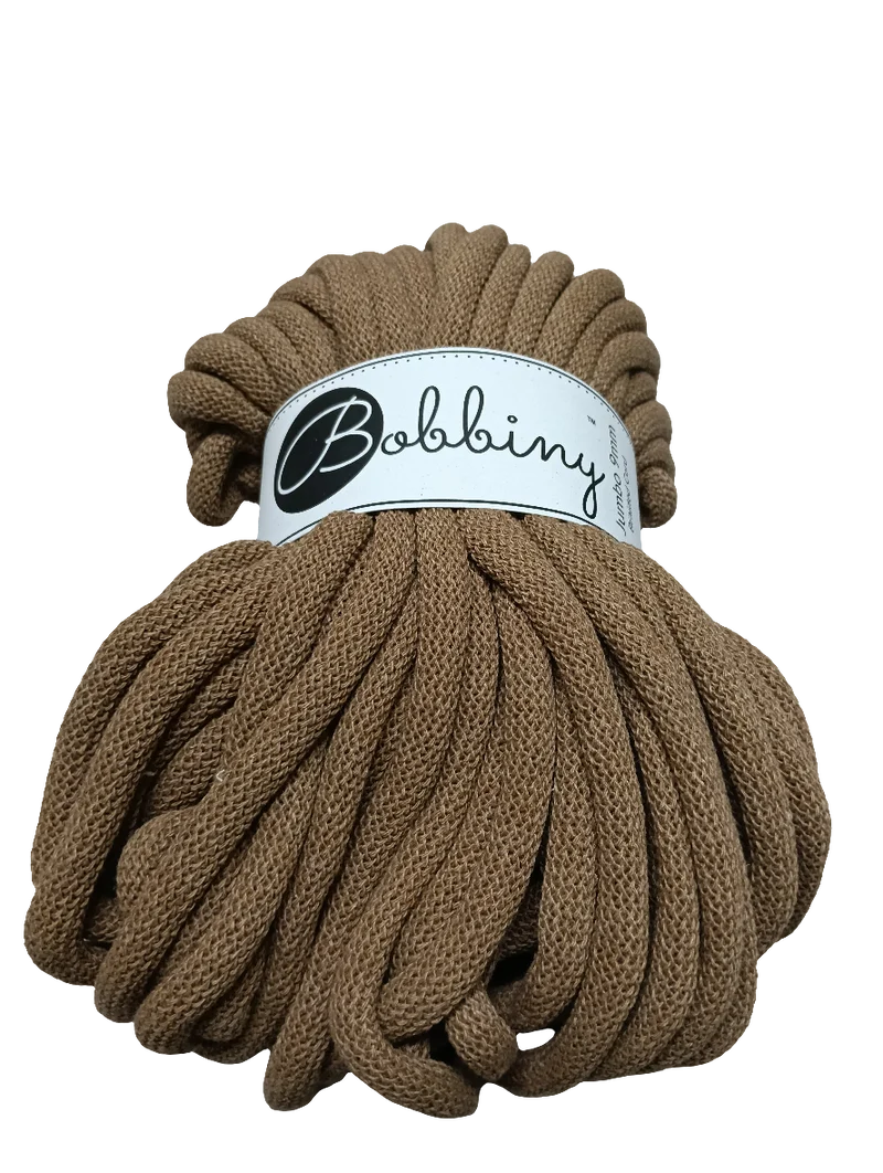 BOBBINY JUMBO FILATO IN CORDA DA 9 MM PER 30 METRI PER BORSE, CESTE, TAPPETI,FASCIATOI E CULLE PER BAMBINI