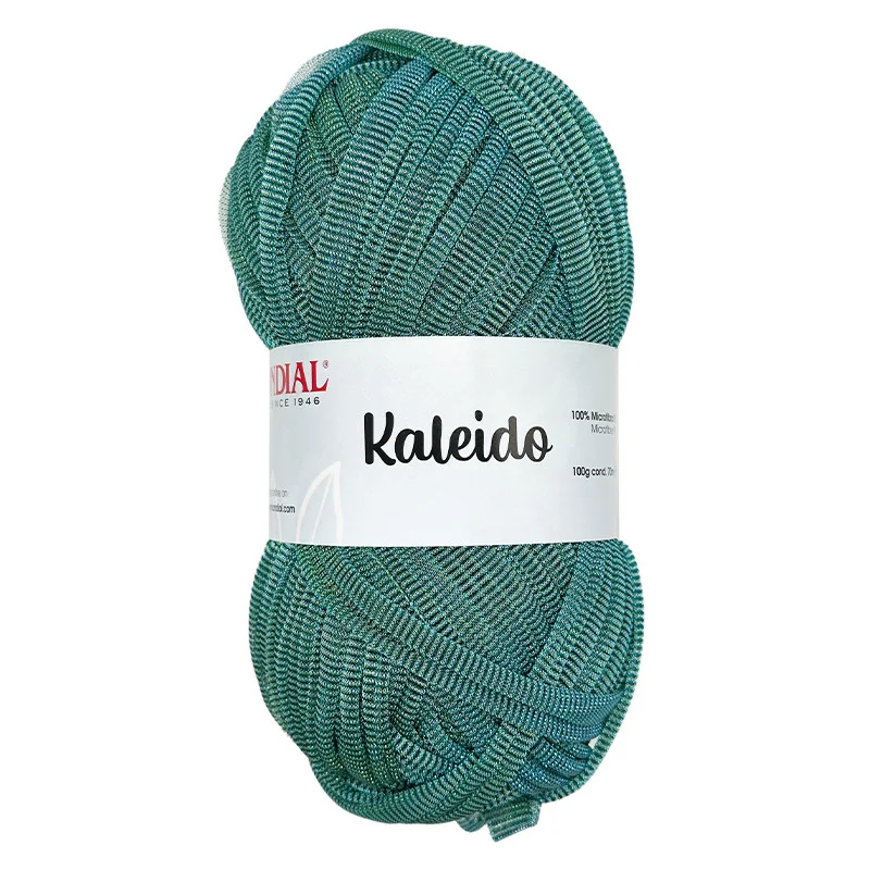 KALEIDO MONDIAL GOMITOLO DA 100 GR PER 70 METRI UNCINETTO 9/11 FERRI 8/10