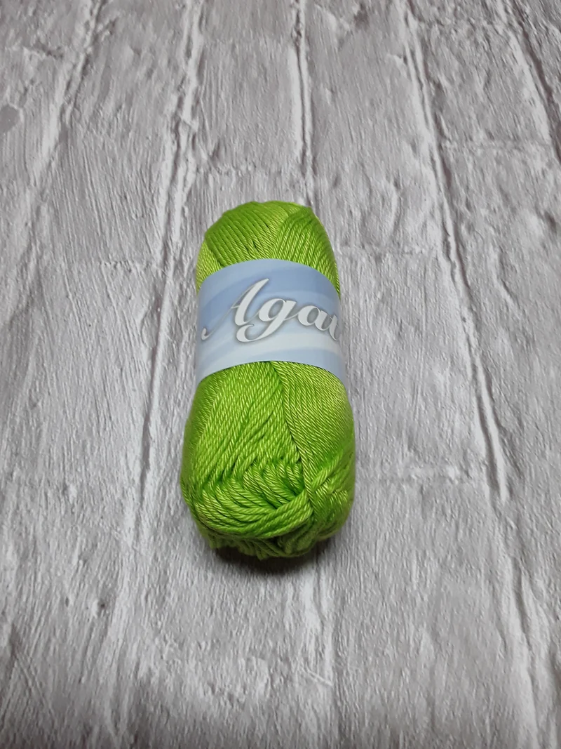 COTONE AGATA 50 GR PER 102 METRI COTONE GASATO MERCERIZZATO 100%