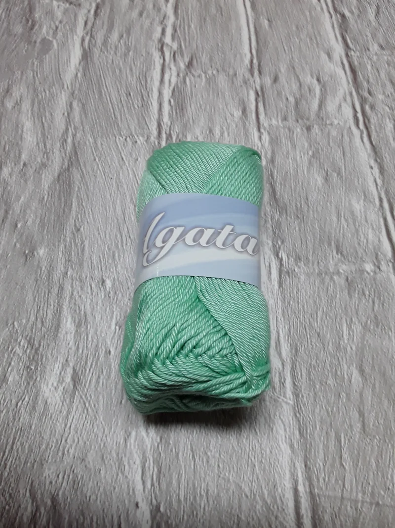COTONE AGATA 50 GR PER 102 METRI COTONE GASATO MERCERIZZATO 100%