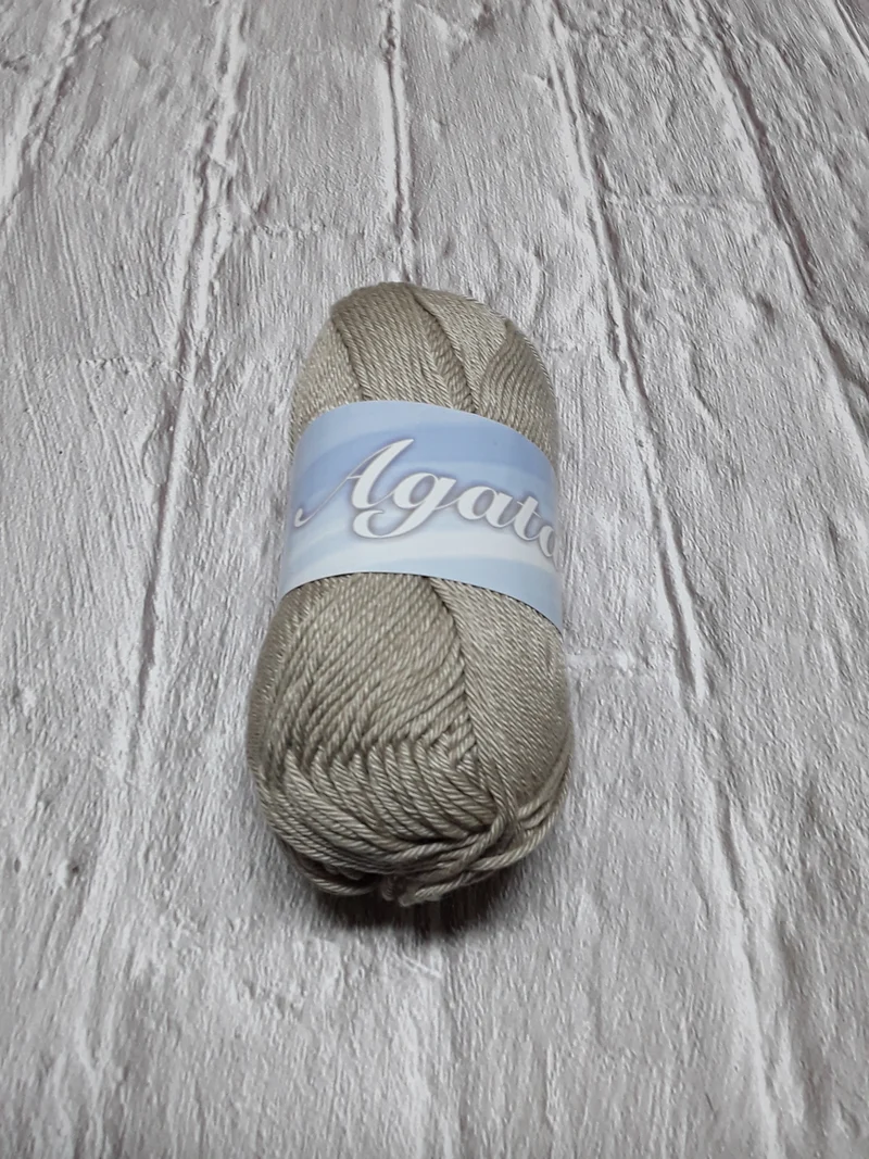 COTONE AGATA 50 GR PER 102 METRI COTONE GASATO MERCERIZZATO 100%