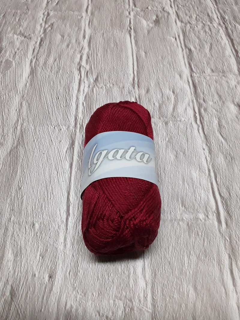 COTONE AGATA 50 GR PER 102 METRI COTONE GASATO MERCERIZZATO 100%