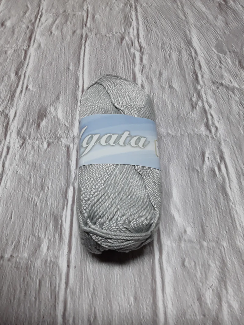 COTONE AGATA 50 GR PER 102 METRI COTONE GASATO MERCERIZZATO 100%