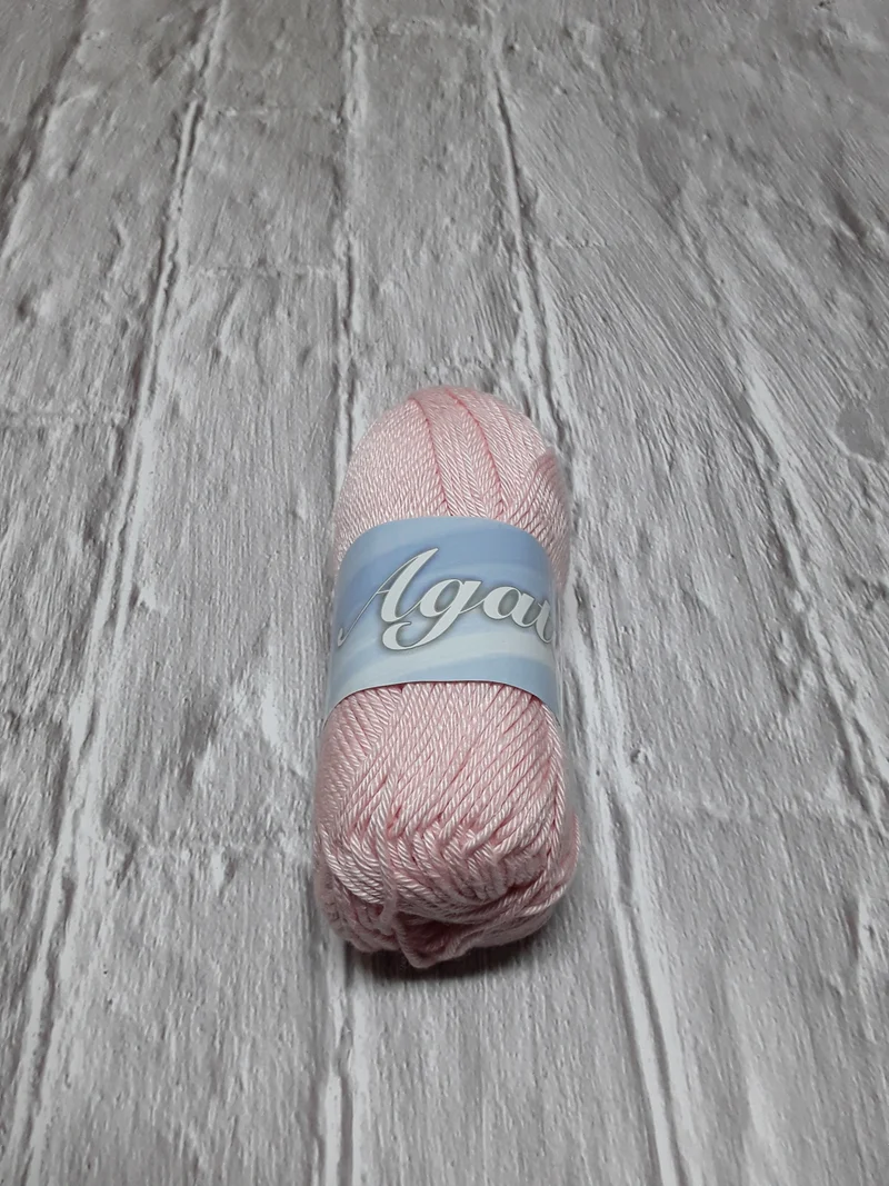 COTONE AGATA 50 GR PER 102 METRI COTONE GASATO MERCERIZZATO 100%