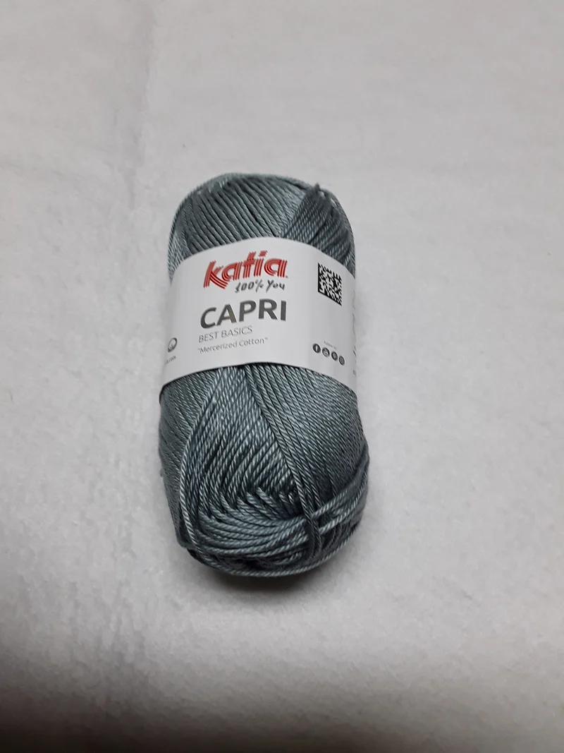 COTONE CAPRI KATIA 100% COTONE MERCERIZZATO DA 50 GR PER 125 METRI