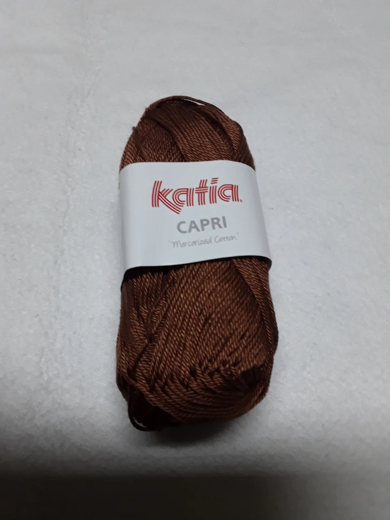 COTONE CAPRI KATIA 100% COTONE MERCERIZZATO DA 50 GR PER 125 METRI
