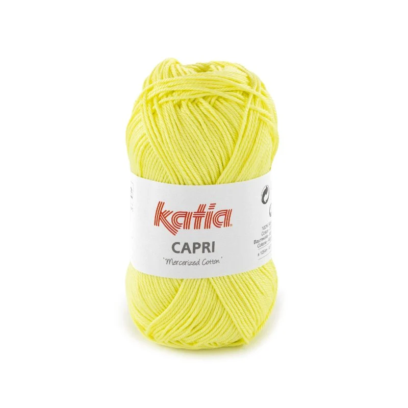 COTONE CAPRI KATIA 100% COTONE MERCERIZZATO DA 50 GR PER 125 METRI