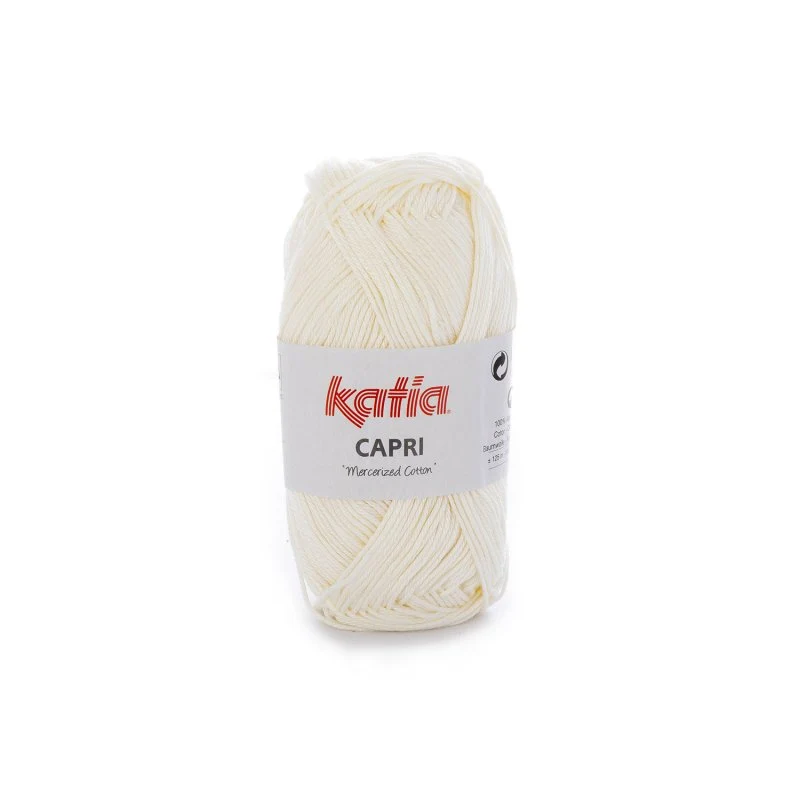 COTONE CAPRI KATIA 100% COTONE MERCERIZZATO DA 50 GR PER 125 METRI