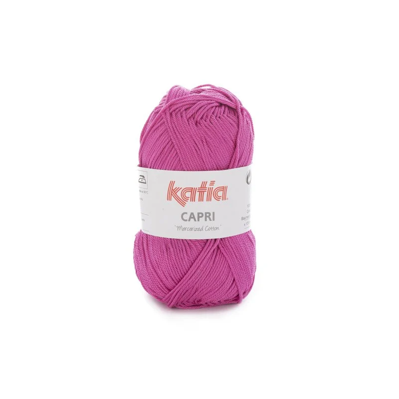 COTONE CAPRI KATIA 100% COTONE MERCERIZZATO DA 50 GR PER 125 METRI