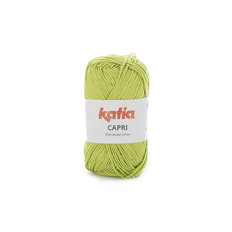 COTONE CAPRI KATIA 100% COTONE MERCERIZZATO DA 50 GR PER 125 METRI