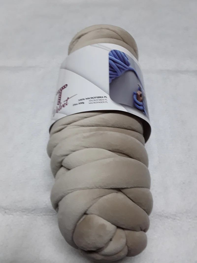 Marshmellow gomitolone da 500 g per realizzare una borsa con le mani