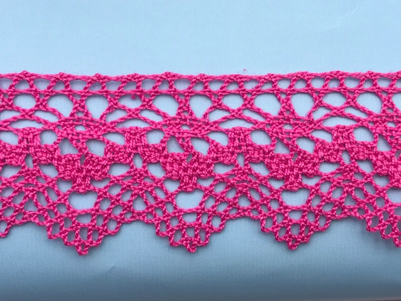 Pizzo colorato 0465 cm 3,5 cf.20mt.