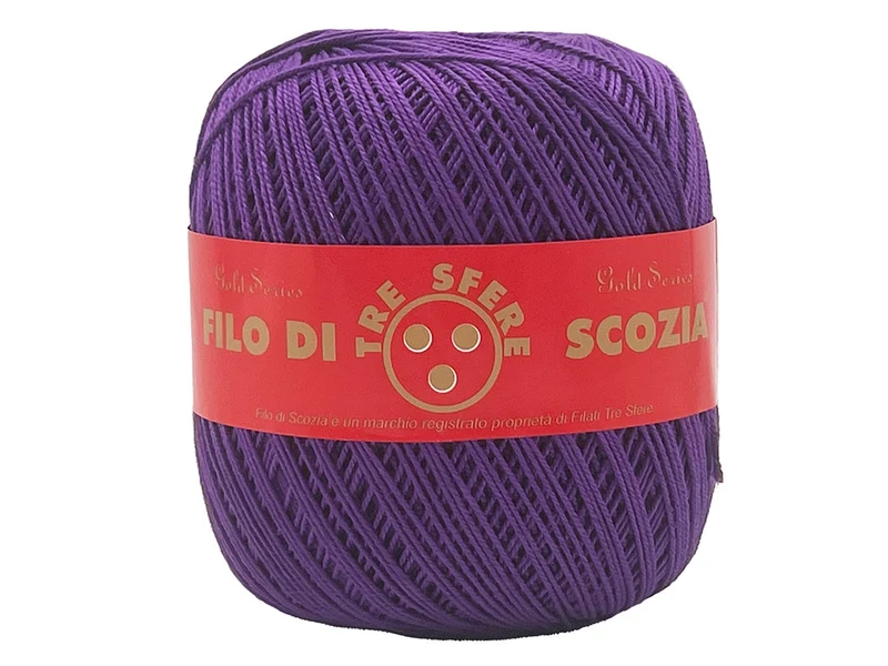 Filo di scozia n 5 colorato | confezione 600 gr | per uncinetto