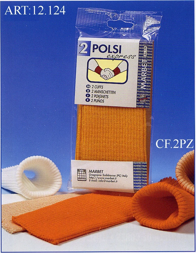 Polsi per maglia cf.2pz