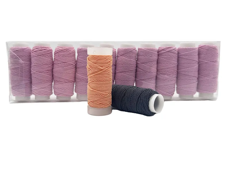 Filo elastico per cucire 20mt cf.10pz.