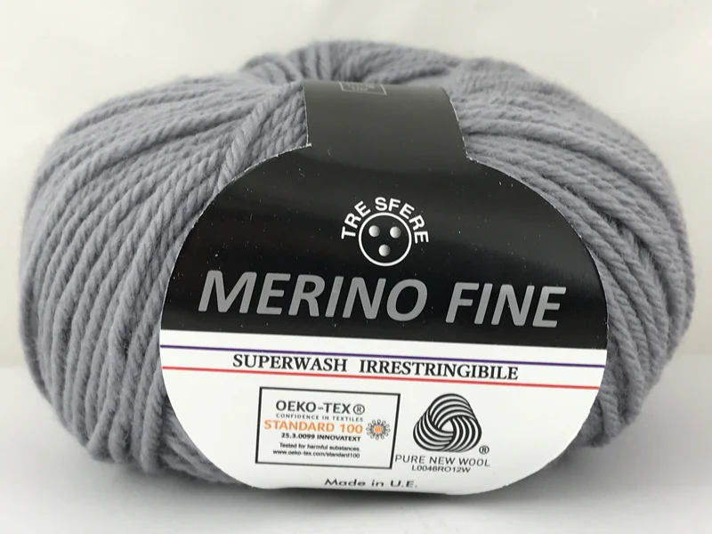 Lana merino fine cf 500 gr | 100% lana | maglia e uncinetto