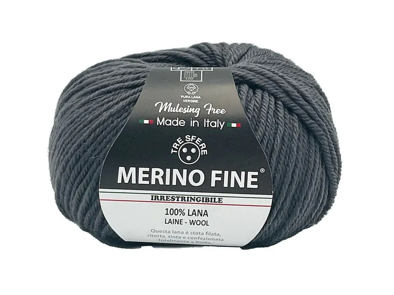 Lana merino fine cf 500 gr | 100% lana | maglia e uncinetto