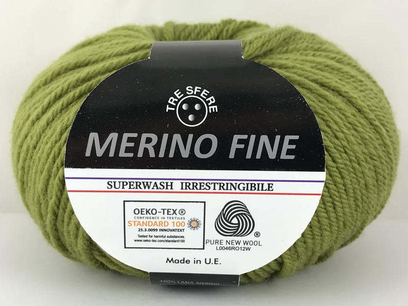 Lana merino fine cf 500 gr | 100% lana | maglia e uncinetto
