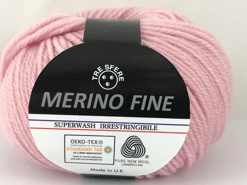 Lana merino fine cf 500 gr | 100% lana | maglia e uncinetto