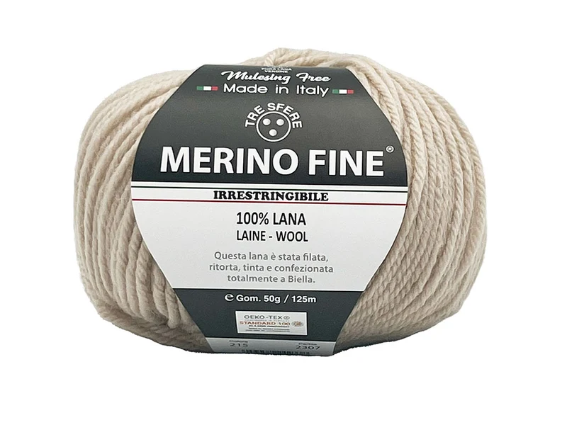 Lana merino fine cf 500 gr | 100% lana | maglia e uncinetto