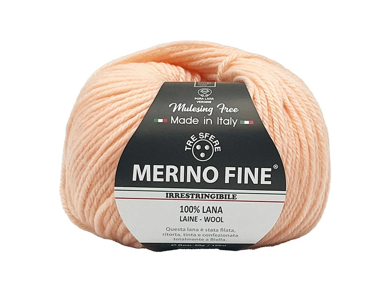 Lana merino fine cf 500 gr | 100% lana | maglia e uncinetto