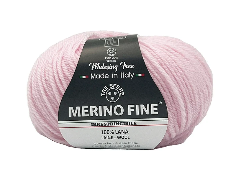 Lana merino fine cf 500 gr | 100% lana | maglia e uncinetto