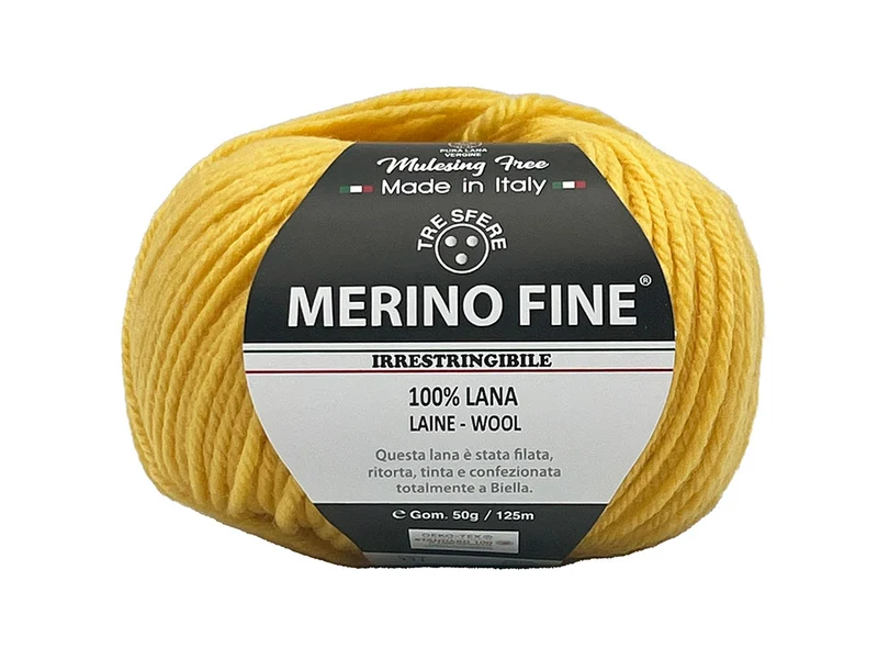 Lana merino fine cf 500 gr | 100% lana | maglia e uncinetto