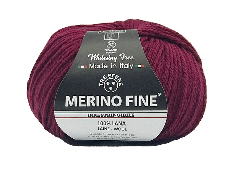 Lana merino fine cf 500 gr | 100% lana | maglia e uncinetto