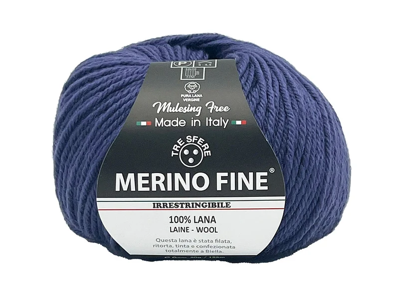 Lana merino fine cf 500 gr | 100% lana | maglia e uncinetto